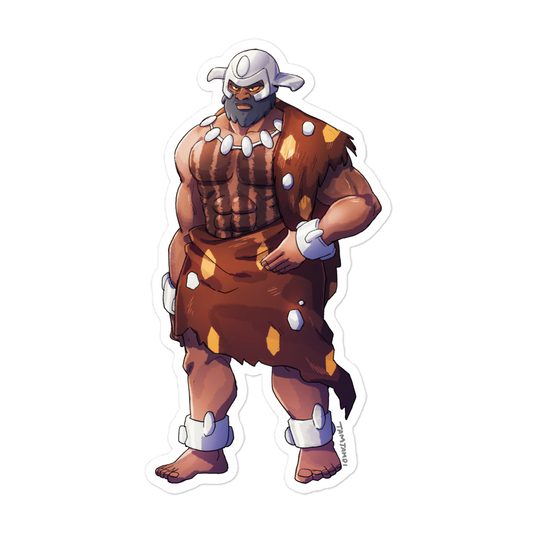 485. Heatran Gijinka Sticker