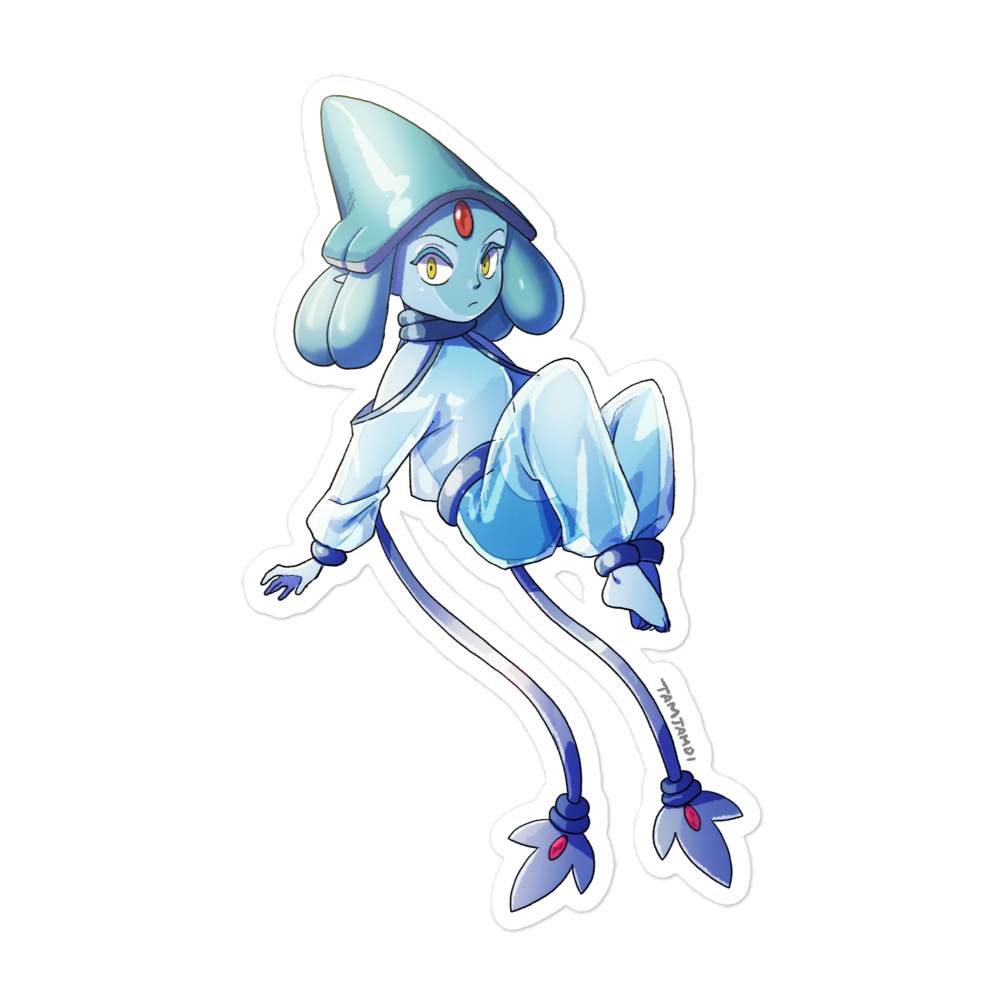 482. Azelf Gijinka Sticker