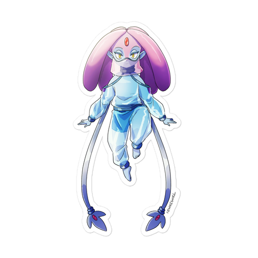 481. Mesprit Gijinka Sticker
