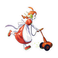 479. Rotom(Mow) Gijinka Sticker