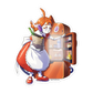 479. Rotom(Frost) Gijinka Sticker