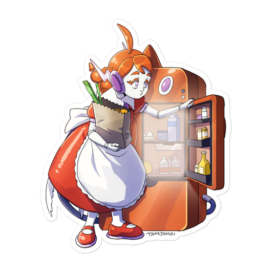 479. Rotom(Frost) Gijinka Sticker