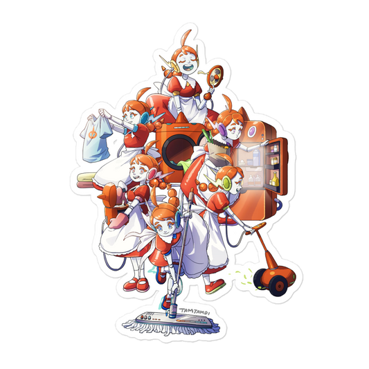 479. Rotom(All) Gijinka Sticker