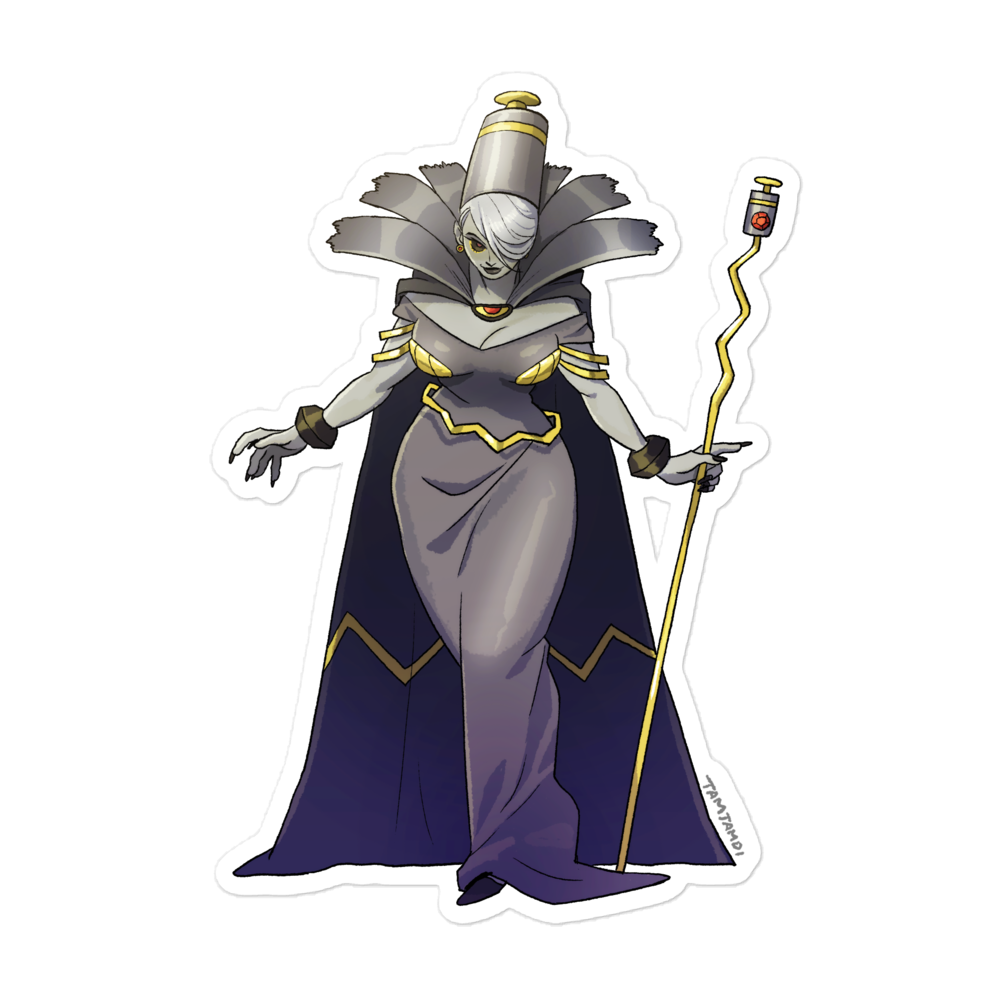477. Dusknoir Gijinka Sticker