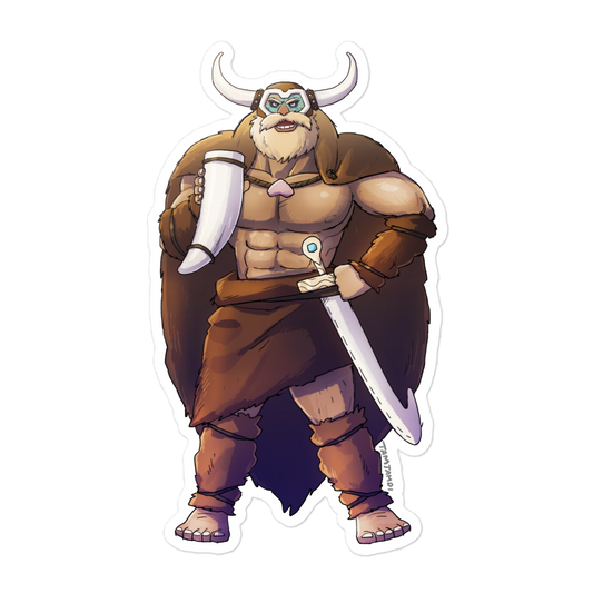 473. Mamoswine Gijinka Sticker