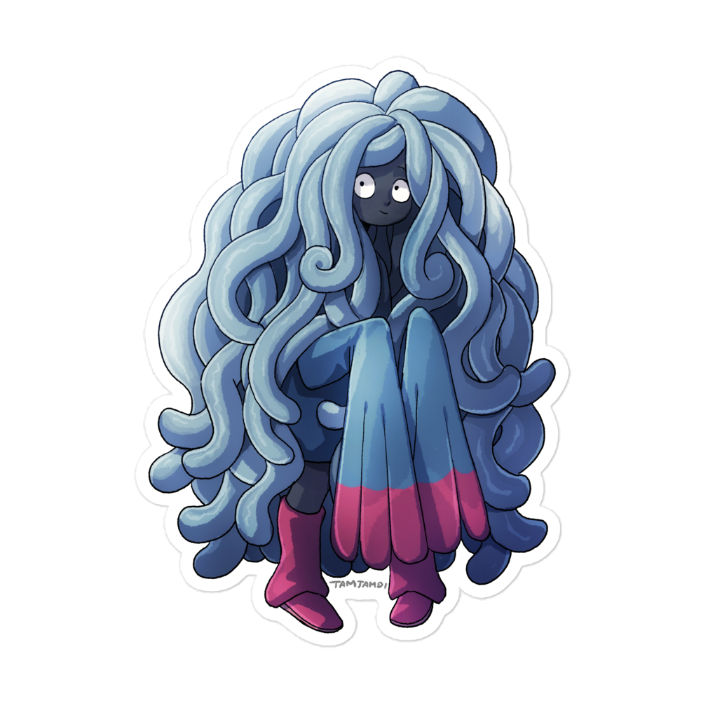 465. Tangrowth Gijinka Sticker