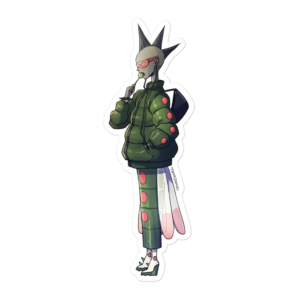 469. Yanmega Gijinka Sticker