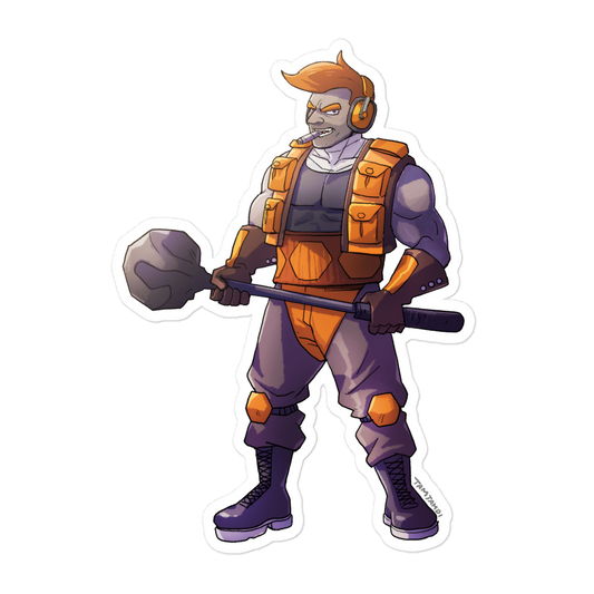 464. Rhyperior Gijinka Sticker