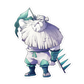 460. Abomasnow Gijinka Sticker