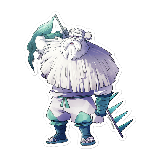 460. Abomasnow Gijinka Sticker