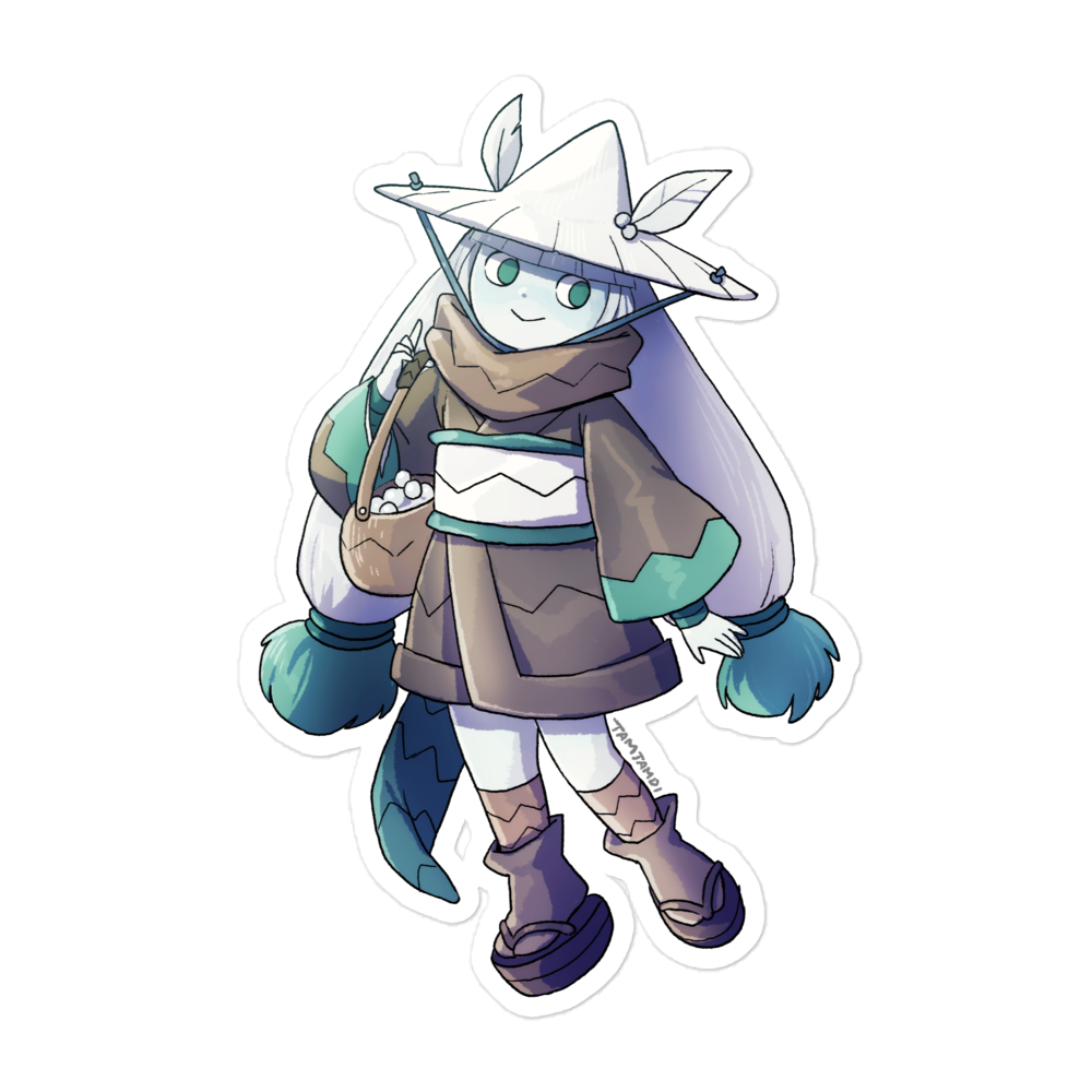 459. Snover Gijinka Sticker