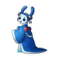 458. Mantyke Gijinka Sticker