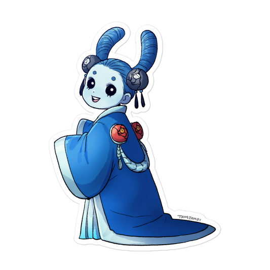 458. Mantyke Gijinka Sticker
