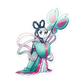 456. Finneon Gijinka Sticker