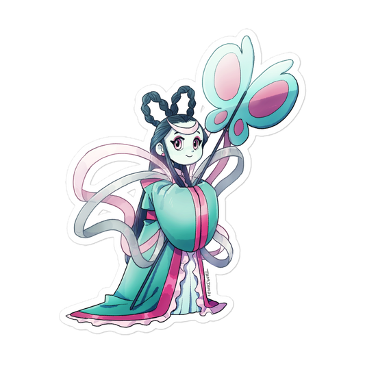 456. Finneon Gijinka Sticker