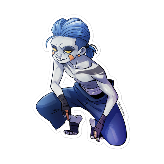 453. Croagunk Gijinka Sticker
