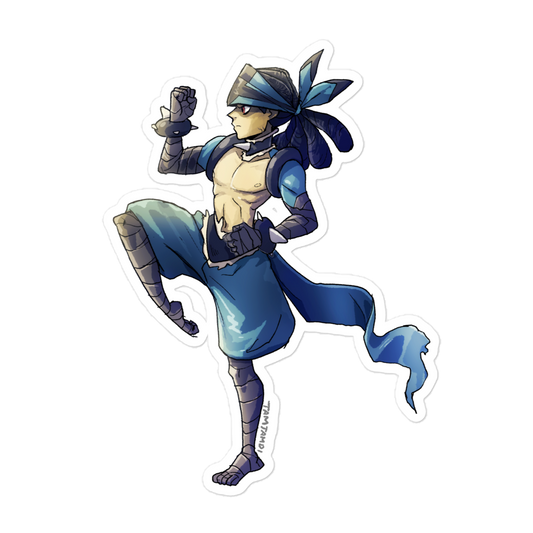 448. Lucario Gijinka Sticker