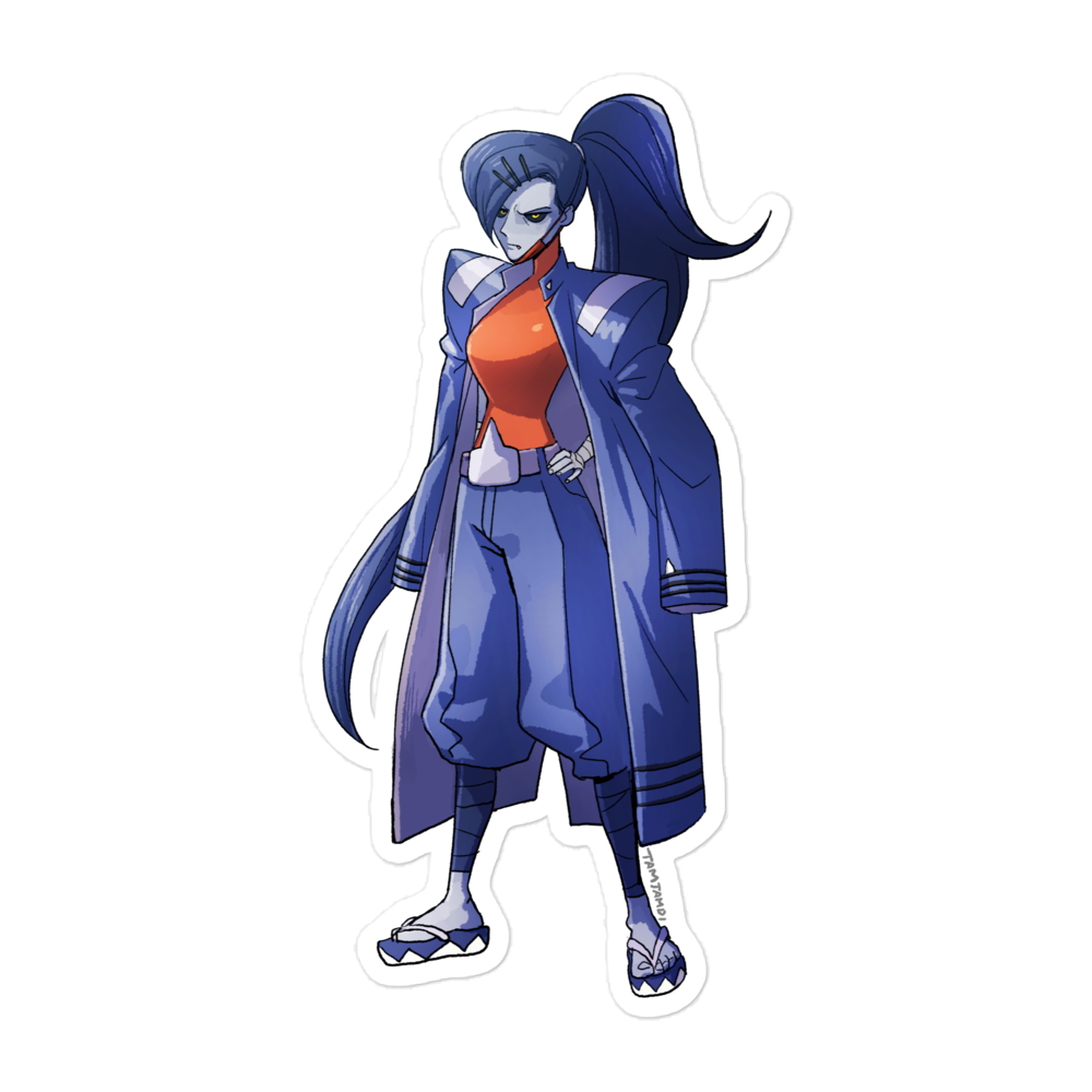 444. Gabite Gijinka Sticker