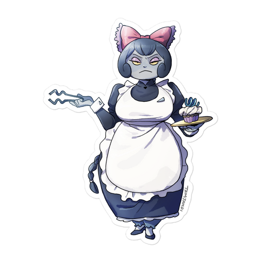 432. Purugly Gijinka Sticker
