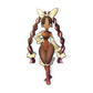 428. Lopunny Gijinka Sticker