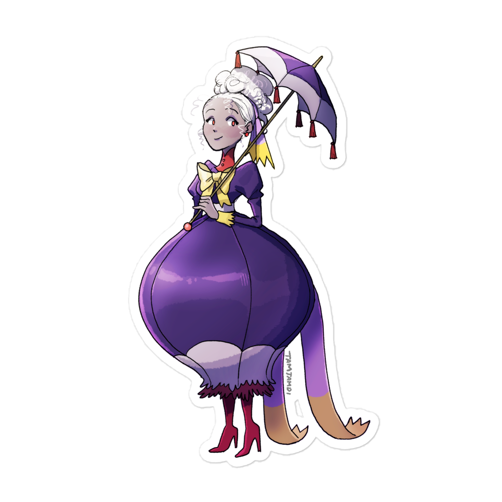 426. Drifblim Gijinka Sticker