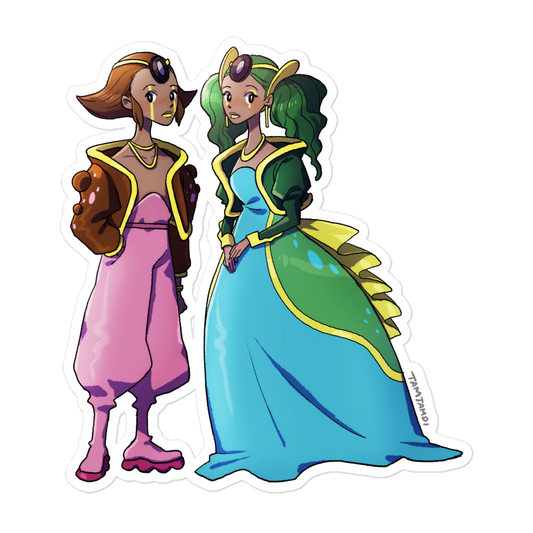 423. Gastrodon Gijinka Sticker