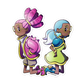 422. Shellos Gijinka Sticker
