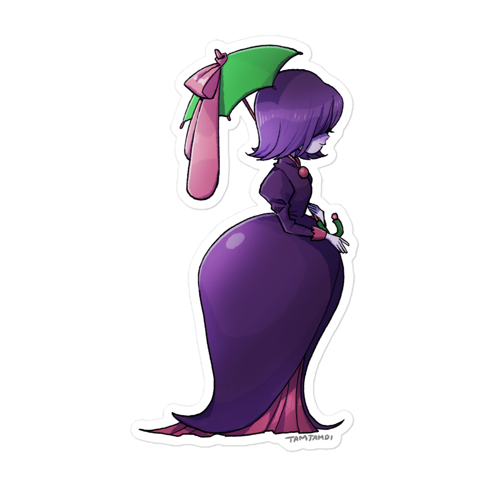 421.Cerrim (Overcast) Gijinka Sticker