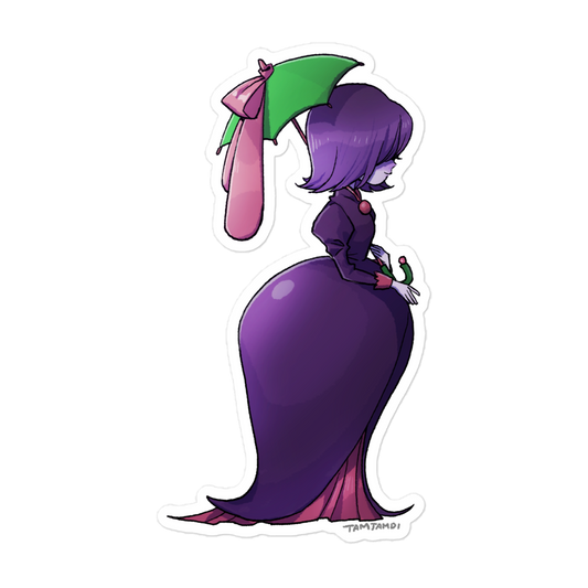 421.Cerrim (Overcast) Gijinka Sticker