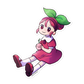 420. Cherubi Gijinka Sticker