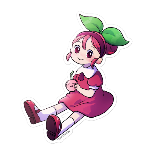 420. Cherubi Gijinka Sticker