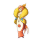419. Floatzel Gijinka Sticker
