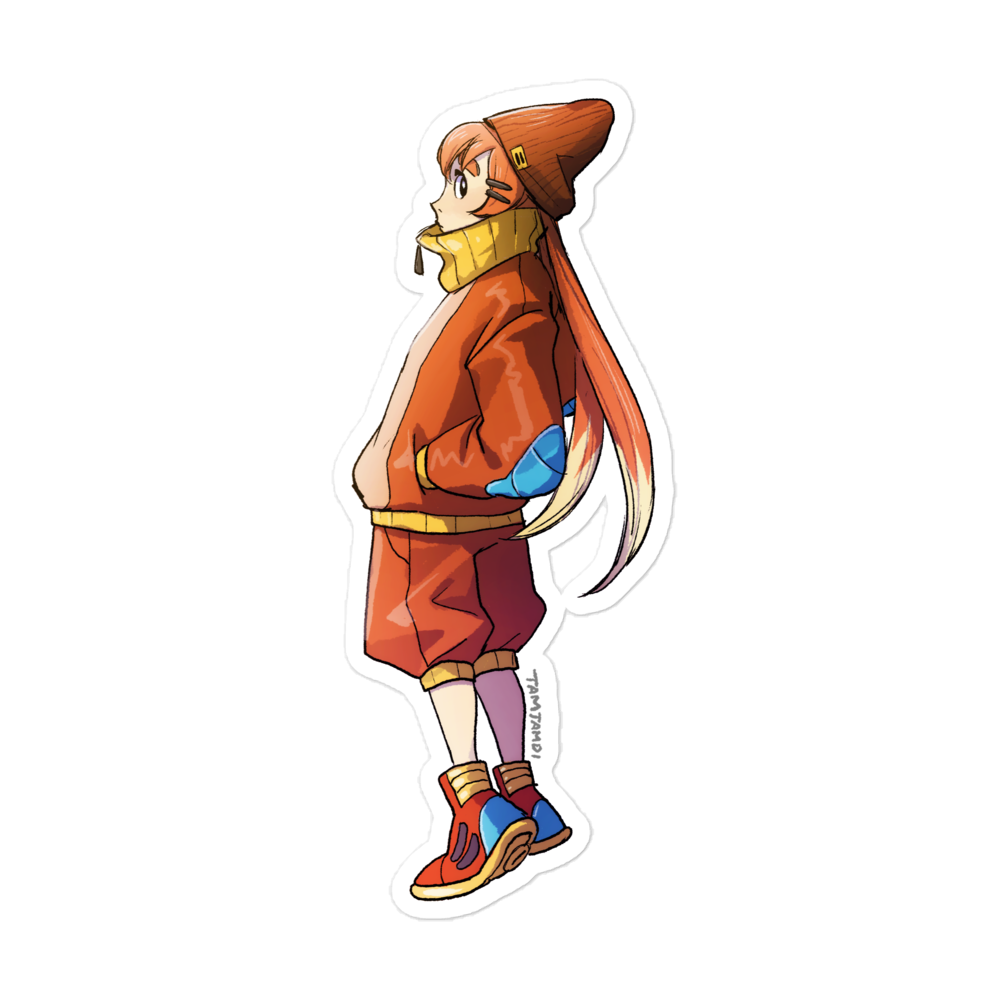 418. Buizel Gijinka Sticker