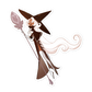 Latte Cookie Sticker