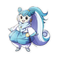 417. Pachirisu Gijinka Sticker