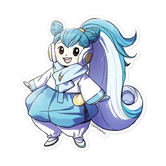 417. Pachirisu Gijinka Sticker