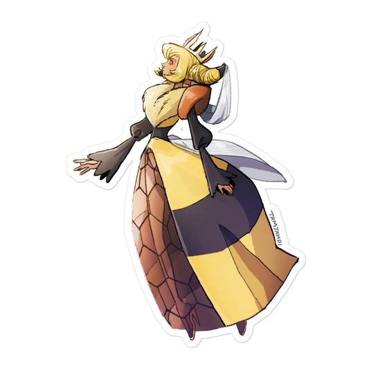 416. Vespiquen Gijinka Sticker