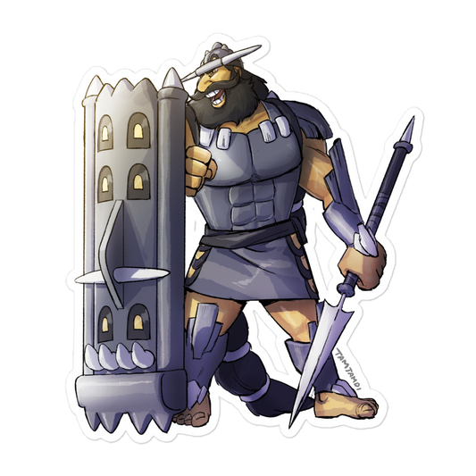 411. Bastiodon Gijinka Sticker