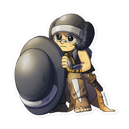 410. Shieldon Gijinka Sticker