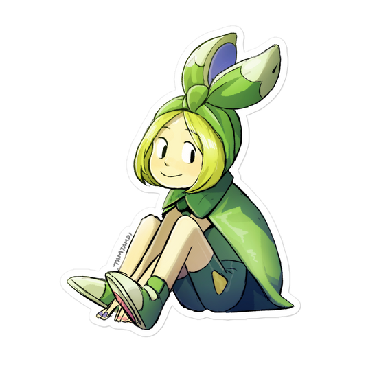 406. Budew Gijinka Sticker