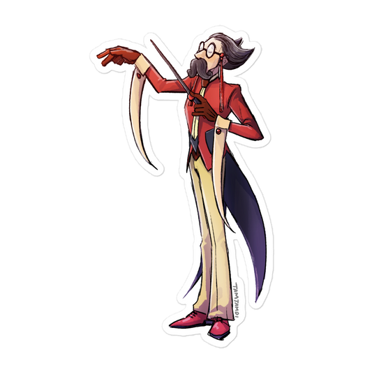 402. Kricketune Gijinka Sticker