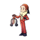401. Kricketot Gijinka Sticker