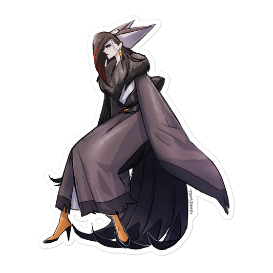 398. Staraptor Gijinka Sticker