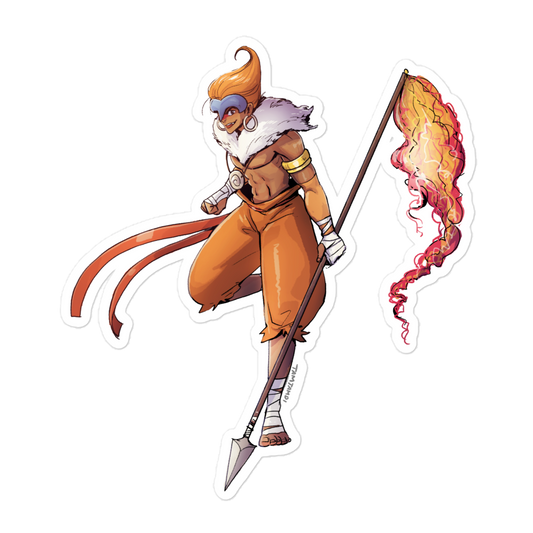 391. Monferno Gijinka Sticker