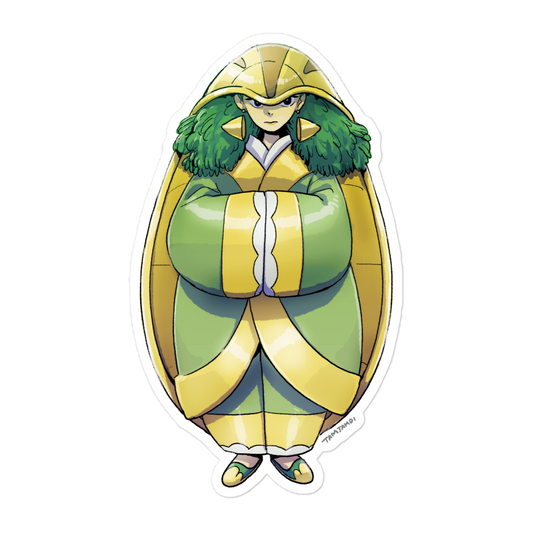 388. Grotle Gijinka Sticker