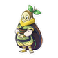 387. Turtwig Gijinka Sticker