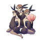 085.Dodrio Gijinka Sticker