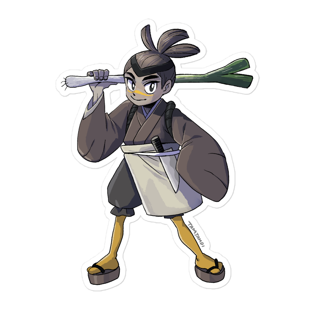 083. Farfetch'd Gijinka Sticker