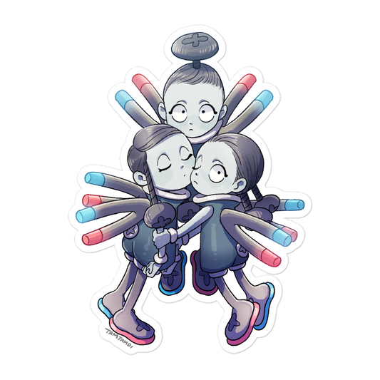 082. Magneton Gijinka Sticker