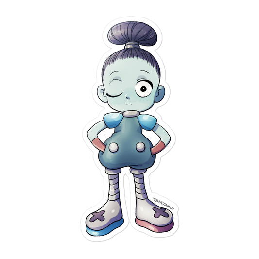 081. Magnemite Gijinka Sticker